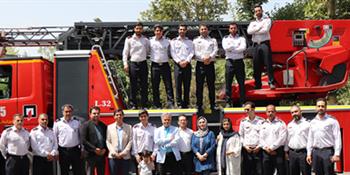 مراسم تقدیر از عملکرد آتش‌نشانان ایستگاه 11 تهران بزرگ